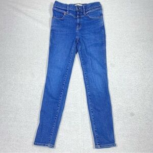 Madewell Jeans Women's 28 Blue 10" High Rise Skinny Stretch Classic Casual Denim